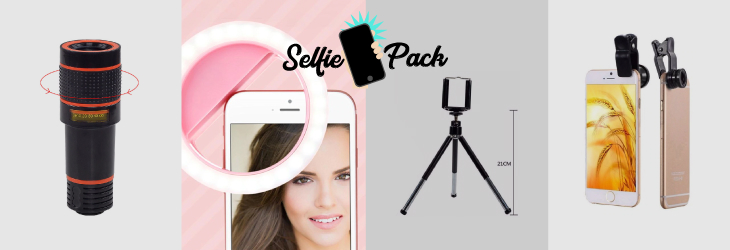 donde comprar selfie pack