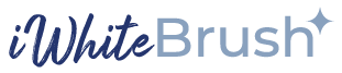 V-iWhite Brush Logo