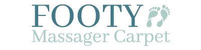 Footy Massager Carpet Logo