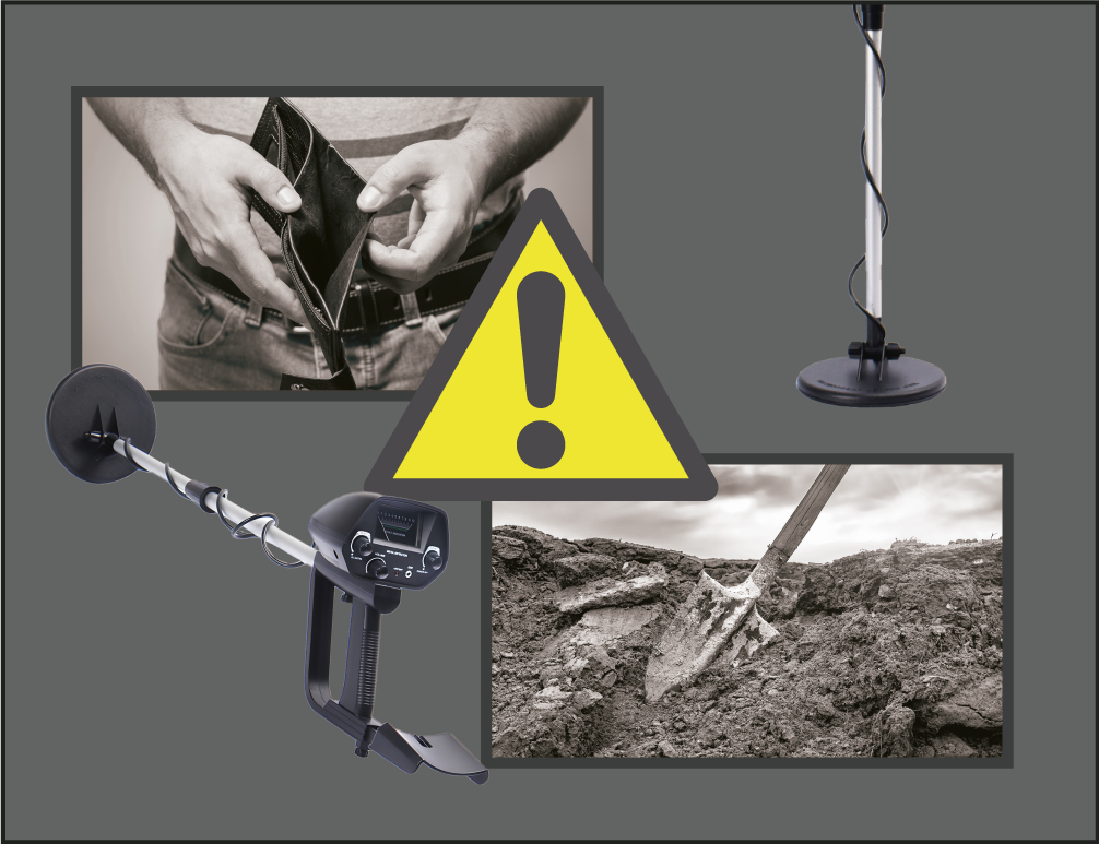 Qinux IronCex Metal Detector